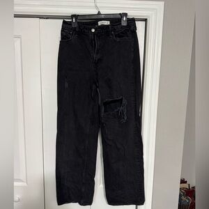 Abercrombie & Fitch Black Wash Jeans